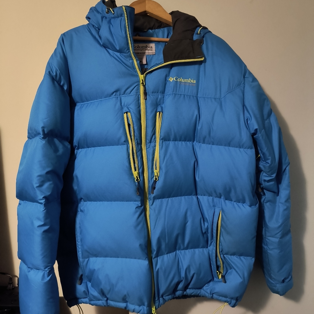 Men's XXL Columbia Titanium down jacket